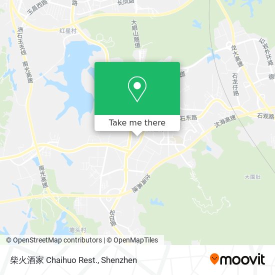 柴火酒家 Chaihuo Rest. map