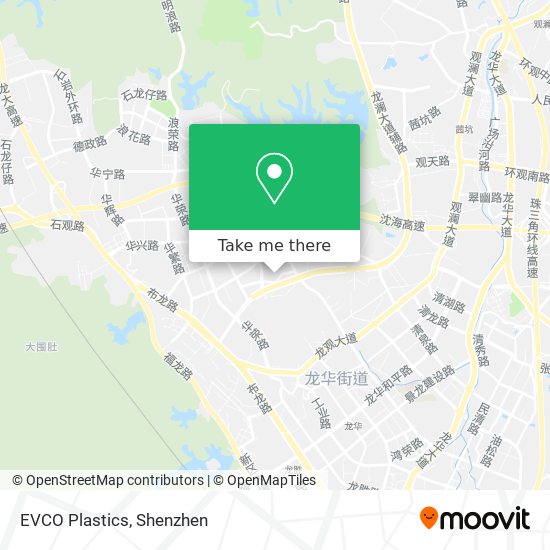 EVCO Plastics map