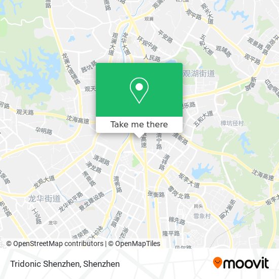 Tridonic Shenzhen map