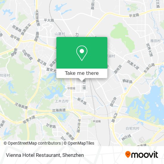 Vienna Hotel Restaurant map