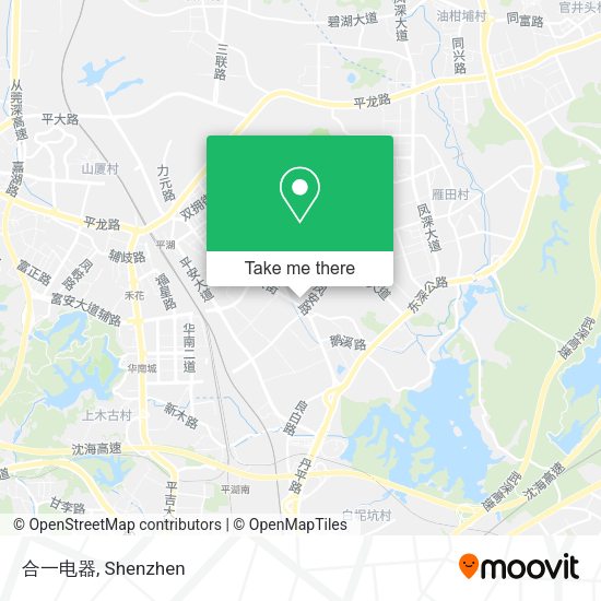 合一电器 map