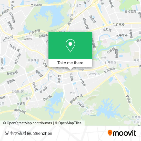 湖南大碗菜館 map