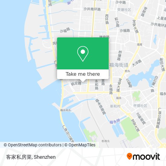 客家私房菜 map