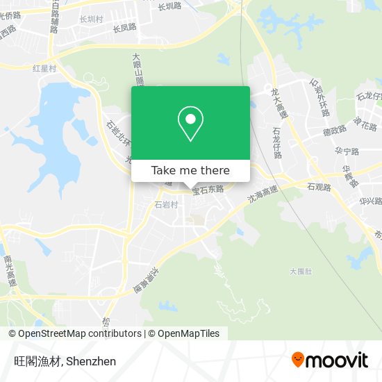 旺閣漁材 map