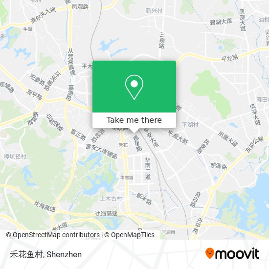 禾花鱼村 map