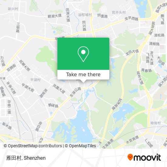 雁田村 map