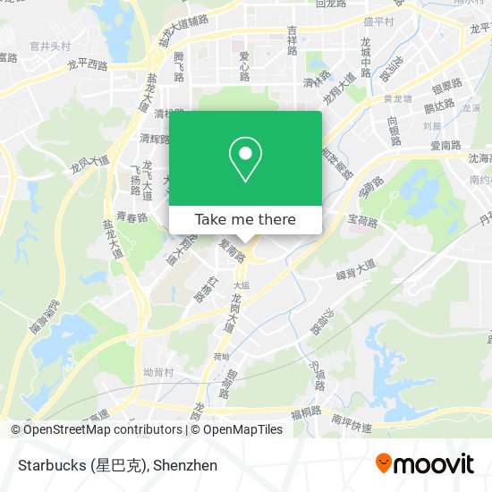 Starbucks (星巴克) map
