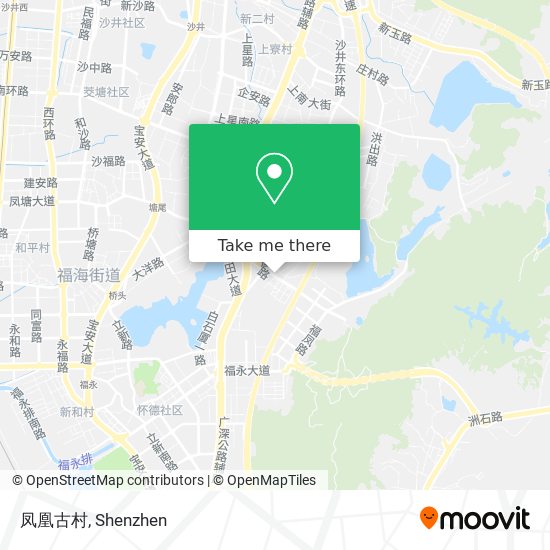 凤凰古村 map