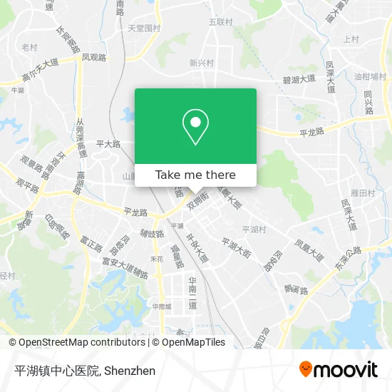 平湖镇中心医院 map