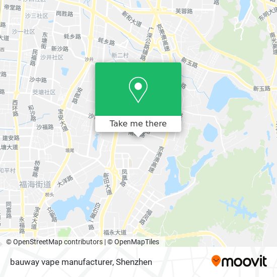 bauway vape manufacturer map