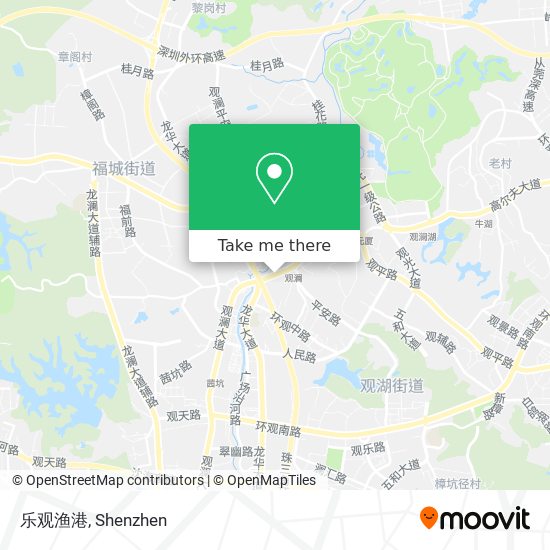 乐观渔港 map