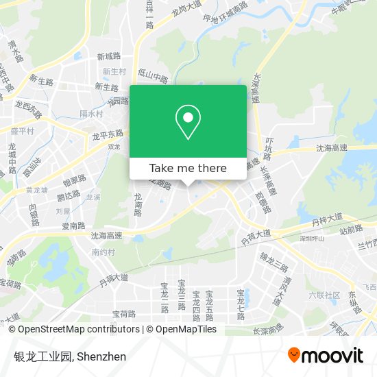 银龙工业园 map