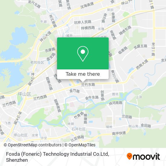 Foxda (Foneric) Technology Industrial Co.Ltd map