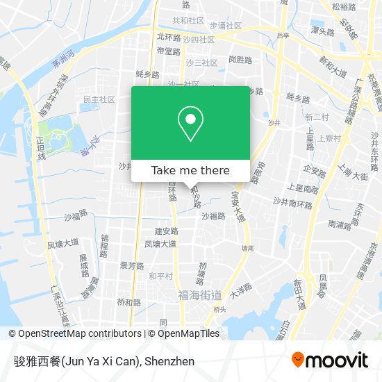 骏雅西餐(Jun Ya Xi Can) map