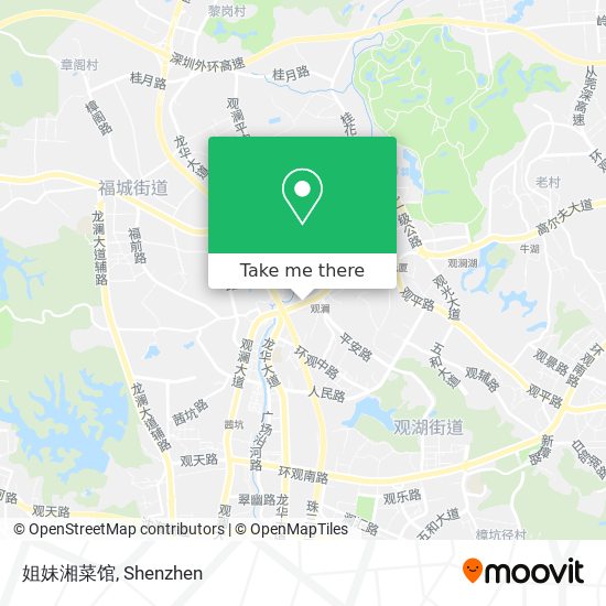 姐妹湘菜馆 map