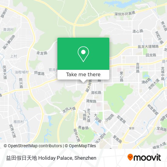 益田假日天地 Holiday Palace map