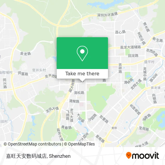 嘉旺天安数码城店 map