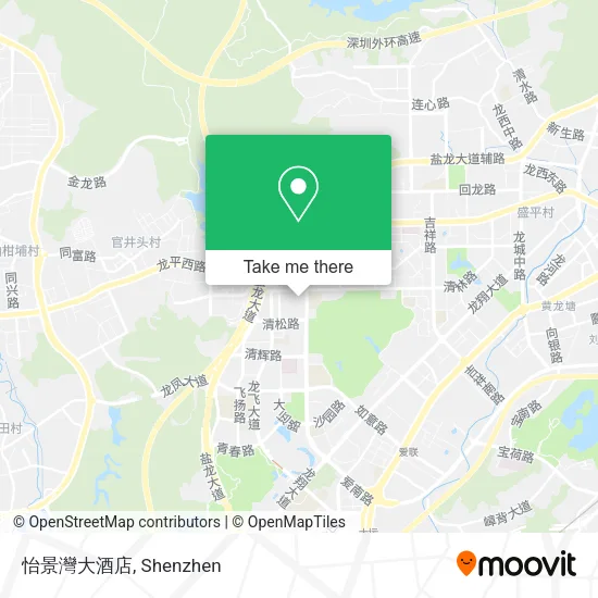 怡景灣大酒店 map