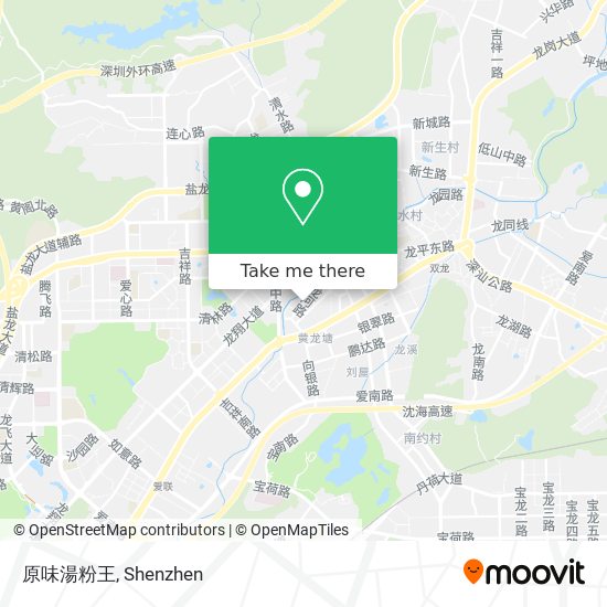 原味湯粉王 map