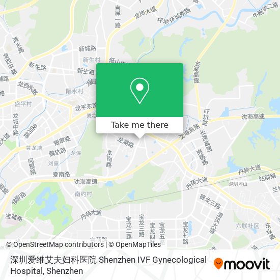 深圳爱维艾夫妇科医院 Shenzhen IVF Gynecological Hospital map