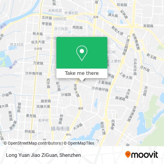 Long Yuan Jiao ZiGuan map