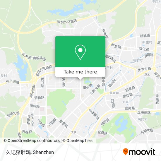 久记猪肚鸡 map