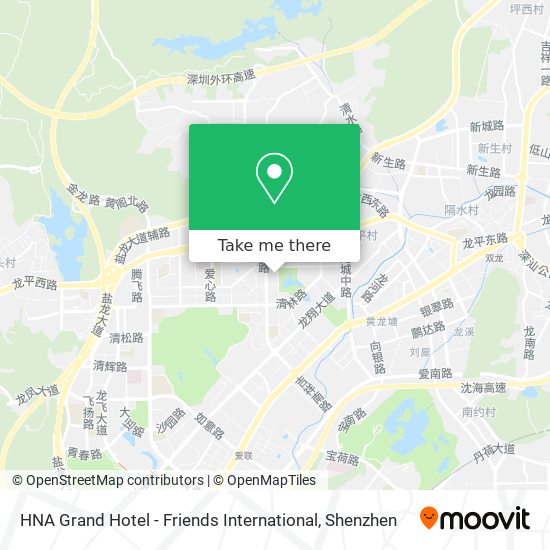 HNA Grand Hotel - Friends International map