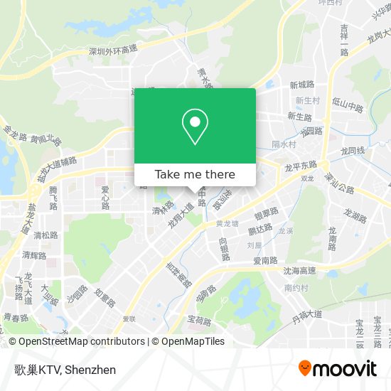 歌巢KTV map