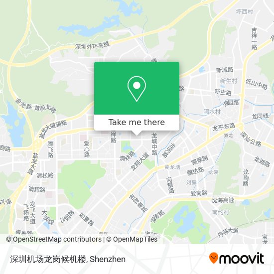 深圳机场龙岗候机楼 map