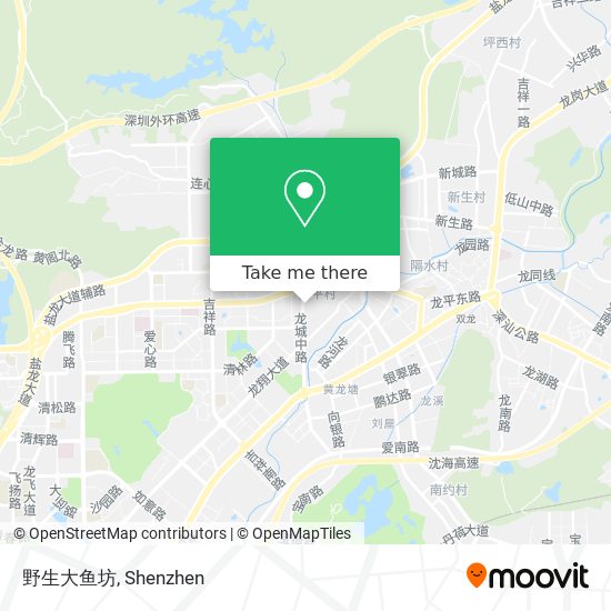 野生大鱼坊 map