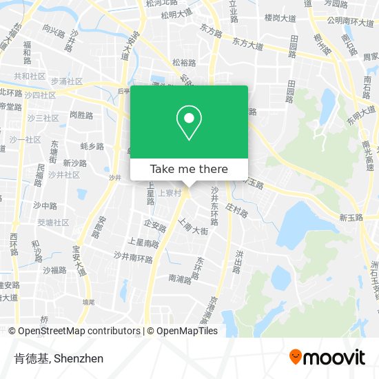 肯德基 map