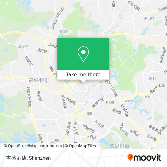 吉盛酒店 map