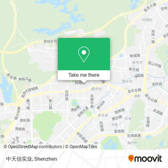 中天信实业 map
