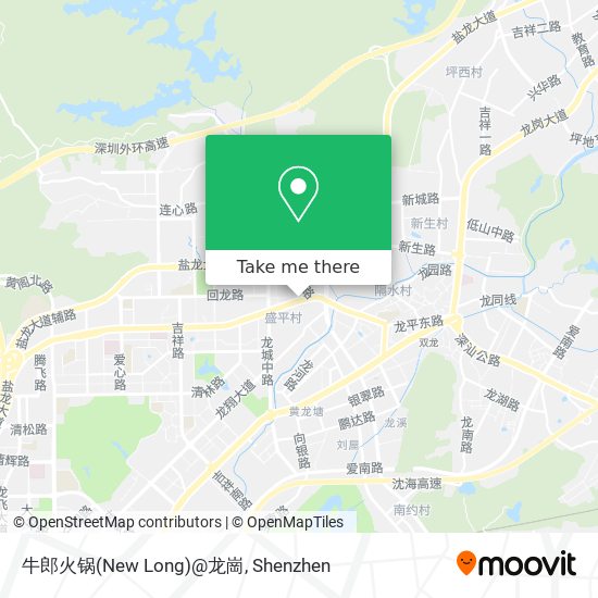 牛郎火锅(New Long)@龙崗 map