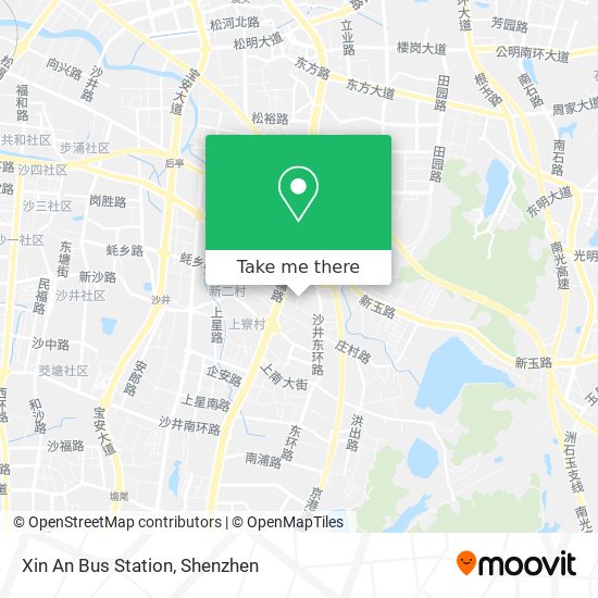 Xin An Bus Station map