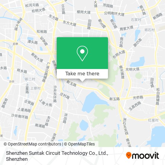 Shenzhen Suntak Circuit Technology Co., Ltd. map
