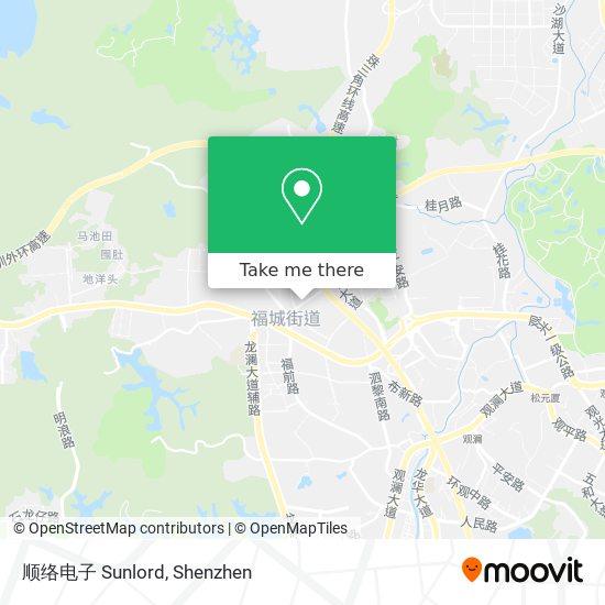 顺络电子 Sunlord map