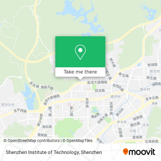Shenzhen Institute of Technology map