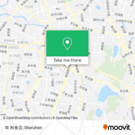 幸 和食店 map