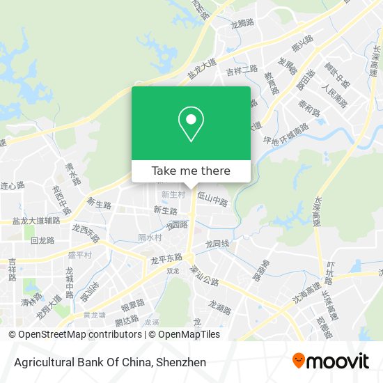 Agricultural Bank Of China map