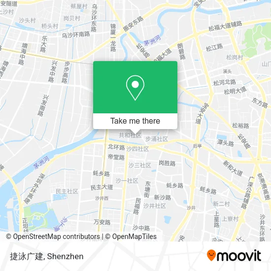 捷泳广建 map