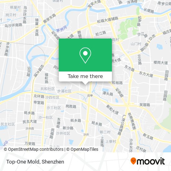 Top-One Mold map