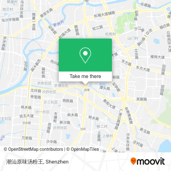 潮汕原味汤粉王 map