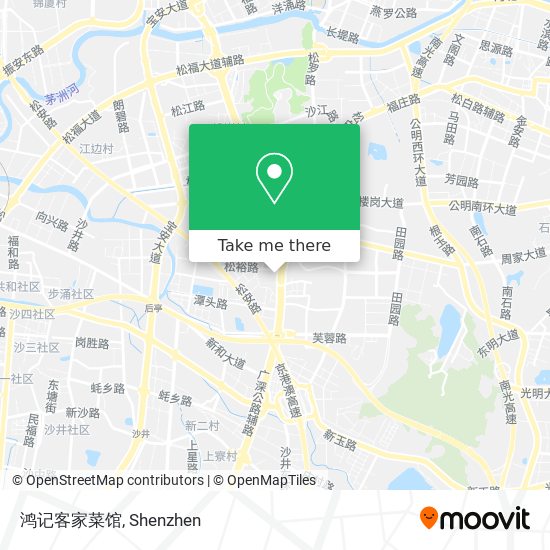 鸿记客家菜馆 map
