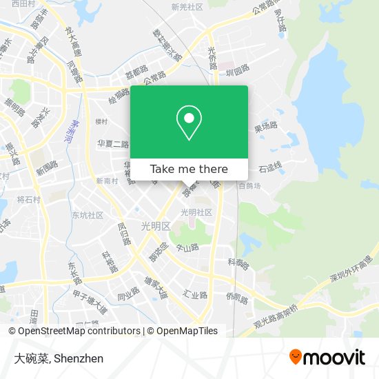 大碗菜 map