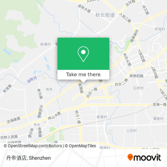 丹帝酒店 map