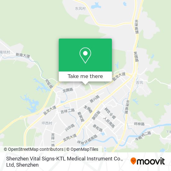 Shenzhen Vital Signs-KTL Medical Instrument Co., Ltd map