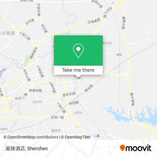 家路酒店 map