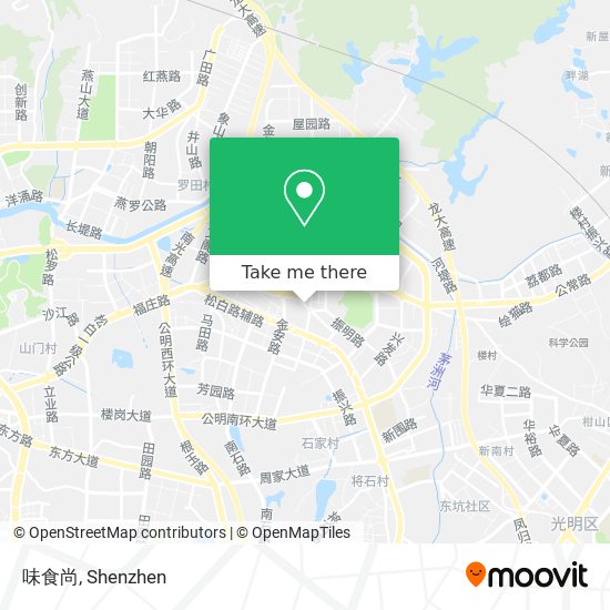 味食尚 map