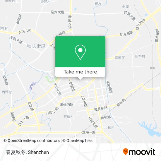 春夏秋冬 map